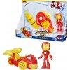 Figurka Spidey a jeho úžasní přátelé Iron Man s vozidlem Figurka Spidey a jeho úžasní přátelé Iron Man s vozidlem