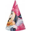 Párty papierová čiapka ružová Minnie 6ks - Cakesicq Párty papierová čiapka ružová Minnie 6ks - Cakesicq