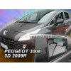 Deflektory okien PEUGEOT I 3008 5-dver. r . 2009-2016 (+zadné) Deflektory okien PEUGEOT I 3008 5-dver. r . 2009-2016 (+zadné)