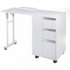 Skladací manikúrový stôl BD-3802 WHITE Skladací manikúrový stôl BD-3802 WHITE