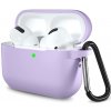 Techsuit Silicone puzdro pre AirPods Pro 1 / 2 – ultratenké, hladké – fialové Techsuit Silicone puzdro pre AirPods Pro 1 / 2 – ultratenké, hladké – fialové