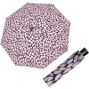 DOPPLER Fiber Mini Leaves indigo - dámský skládací deštník 726465LE03 DOPPLER Fiber Mini Leaves indigo - dámský skládací deštník 726465LE03