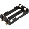 Batériový box na dve batérie 18650 DPS SMD - 1 kus Batériový box na dve batérie 18650 DPS SMD - 1 kus