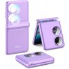 Púzdro GKK MAGNETIC Plastové Huawei P50 Pocket fialové