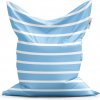Sablio Sedací vak Modro-biele pruhy - 200x140 cm Sablio Sedací vak Modro-biele pruhy - 200x140 cm