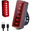 ZADNÉ SVETLO NA BICYKEL LED USB OSVETLENIE ZADNÉ SVETLO NA BICYKEL LED USB OSVETLENIE