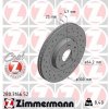Brzdový kotúč ZIMMERMANN 280.3166.52 Brzdový kotúč ZIMMERMANN 280.3166.52