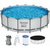 BESTWAY Steel Pro Max Bazén 457 x 122 cm, kartušová filtrácia 56438 BESTWAY Steel Pro Max Bazén 457 x 122 cm, kartušová filtrácia 56438
