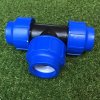 Plastica Alfa PP T-kus na PE potrubie Ø40mm Plastica Alfa PP T-kus na PE potrubie Ø40mm