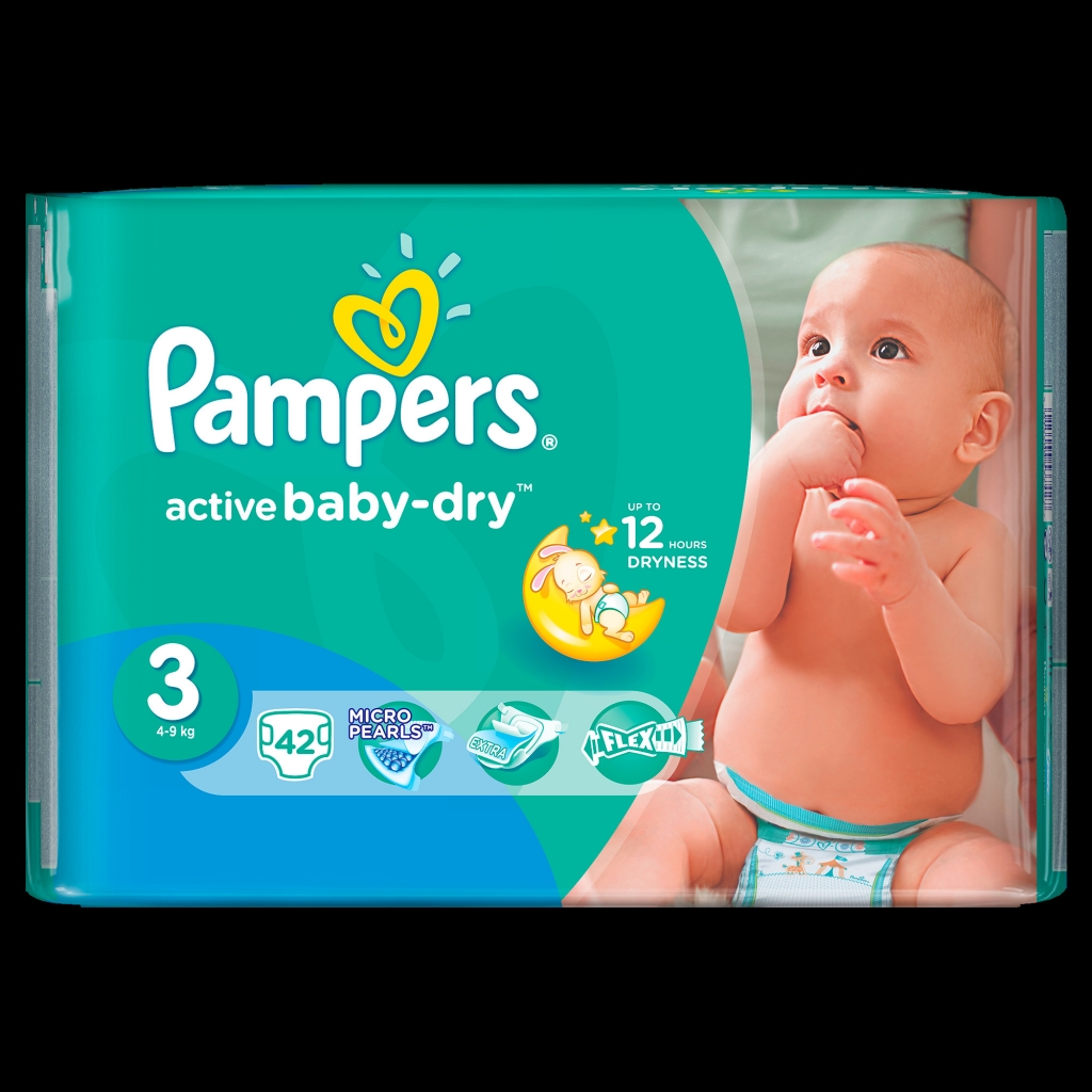 Pampers Active Baby 3 42 ks