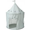 Detský stan 3 Sprouts Recycled Gingham Blue Detský stan 3 Sprouts Recycled Gingham Blue