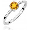 Blink Blink Prsteň z bieleho zlata s Citrínom 2332BCiB