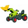 Rolly Toys - Claas Axos s čel. nakl.+pneu. Rolly Toys - Claas Axos s čel. nakl.+pneu.
