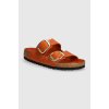 Nubukové šľapky Birkenstock Arizona Big Buckle 1026609 oranžová EUR 36 Nubukové šľapky Birkenstock Arizona Big Buckle 1026609 oranžová EUR 36