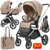 Kočík 2v1 Carrello Ultra Floral Beige (béžový rám) Kočík 2v1 Carrello Ultra Floral Beige (béžový rám)
