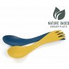 LIGHT MY FIRE Spork little 2-pack Mustyyellow/Hazyblue LIGHT MY FIRE Spork little 2-pack Mustyyellow/Hazyblue