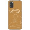 Picasee silikónový prehľadný obal pre Samsung Galaxy A03s A037G - Wine not Picasee silikónový prehľadný obal pre Samsung Galaxy A03s A037G - Wine not
