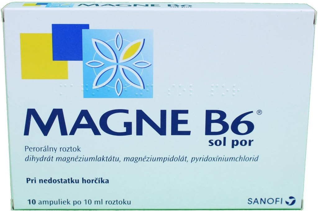 Magne-B6 sol.por. sol.por.10 x 10 ml