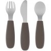PETITE&MARS Sada príborov s nerezovej ocele Take&Match Bitter Cocoa 12m+ 727768