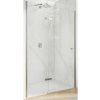 Hüppe Aura Pure Sprchové dveře 90 cm, levá, chrom AP0013069322 Hüppe Aura Pure Sprchové dveře 90 cm, levá, chrom AP0013069322