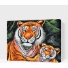 Vymalujsisam.sk Maľovanie podľa čísiel - Rodinka tigrov Veľkosť: 40x50cm, Rám: Na kartónovej doske Vymalujsisam.sk Maľovanie podľa čísiel - Rodinka tigrov Veľkosť: 40x50cm, Rám: Na kartónovej doske