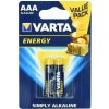 Alkalické batérie Varta R3 (AAA) 2 ks Energ Alkalické batérie Varta R3 (AAA) 2 ks Energ