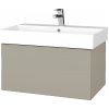 Dreja Umývadlová skrinka VARIANTE SZZ 70 umývadlo Glance - M05 Béžová mat / M05 Béžová mat Dreja Umývadlová skrinka VARIANTE SZZ 70 umývadlo Glance - M05 Béžová mat / M05 Béžová mat