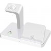 AppleMix Nabíjacia stanica 3v1 - stojan s bleskom pre iPhone + blesk pre AirPods + hodinky - biela AppleMix Nabíjacia stanica 3v1 - stojan s bleskom pre iPhone + blesk pre AirPods + hodinky - biela