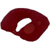 Skladný nafukovací cestovný vankúšik Barva: Vínová Skladný nafukovací cestovný vankúšik Barva: Vínová