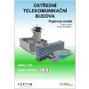 Papierový model - Ústredná telekomunikačná budova 1:380 Papierový model - Ústredná telekomunikačná budova 1:380