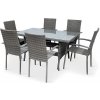 NOELA – Súprava záhradného nábytku, ratanová HAITI PREMIUM 1 + 6 stoličiek NOELA – Súprava záhradného nábytku, ratanová HAITI PREMIUM 1 + 6 stoličiek