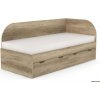 Drevona, Posteľ REA GARY, 90, Pravá, dub CANYON (REA GARY 90 x 200 cm Pravá) Drevona, Posteľ REA GARY, 90, Pravá, dub CANYON (REA GARY 90 x 200 cm Pravá)