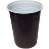 Wimex Kávový pohár PP hnedo biely O70mm 180ml