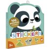 Janod Stickers samolepky exotické zvieratá 100 ks