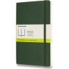 Moleskine Zápisník - mäkké dosky A5, čistý, tmavo zelený Moleskine Zápisník - mäkké dosky A5, čistý, tmavo zelený