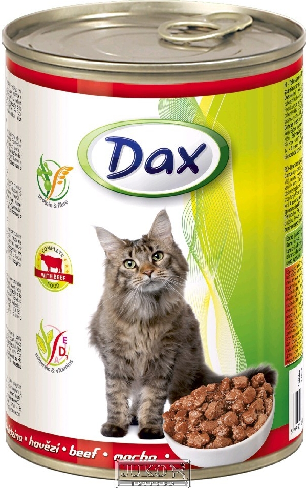 DAX Cat hovädzie 415 g