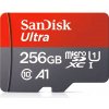 Pamäťová karta SanDisk microSDXC Ultra Micro SDXC 256 GB Class 10 A1 U1 Pamäťová karta SanDisk microSDXC Ultra Micro SDXC 256 GB Class 10 A1 U1