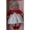 Realistické miminko - Lea - červeno-šedé šaty od firmy ASIVIL ze Španělska (Velikost 46 cm) Realistické miminko - Lea - červeno-šedé šaty od firmy ASIVIL ze Španělska (Velikost 46 cm)