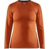 Craft ADV Essence LS W 1908769 dámske tričko - oranžová (699000) - S Craft ADV Essence LS W 1908769 dámske tričko - oranžová (699000) - S