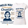 Dámske tričko s vtipnou potlačou Mama ChatGPT - Darček ku Dňu matiek - Veľkosť S Dámske tričko s vtipnou potlačou Mama ChatGPT - Darček ku Dňu matiek - Veľkosť S