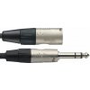 Stagg NAC3PSXMR, propojovací kabel XLR zástrčka - Jack 6,3 mm stereo zástrčka Stagg NAC3PSXMR, propojovací kabel XLR zástrčka - Jack 6,3 mm stereo zástrčka