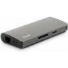 LMP USB-C Travel Dock 9 port - Space Gray Aluminium 18641 LMP USB-C Travel Dock 9 port - Space Gray Aluminium 18641