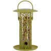 Esschert Design Závesné kŕmidlo pre vtáky Silo 23 x 16 cm plast zelená