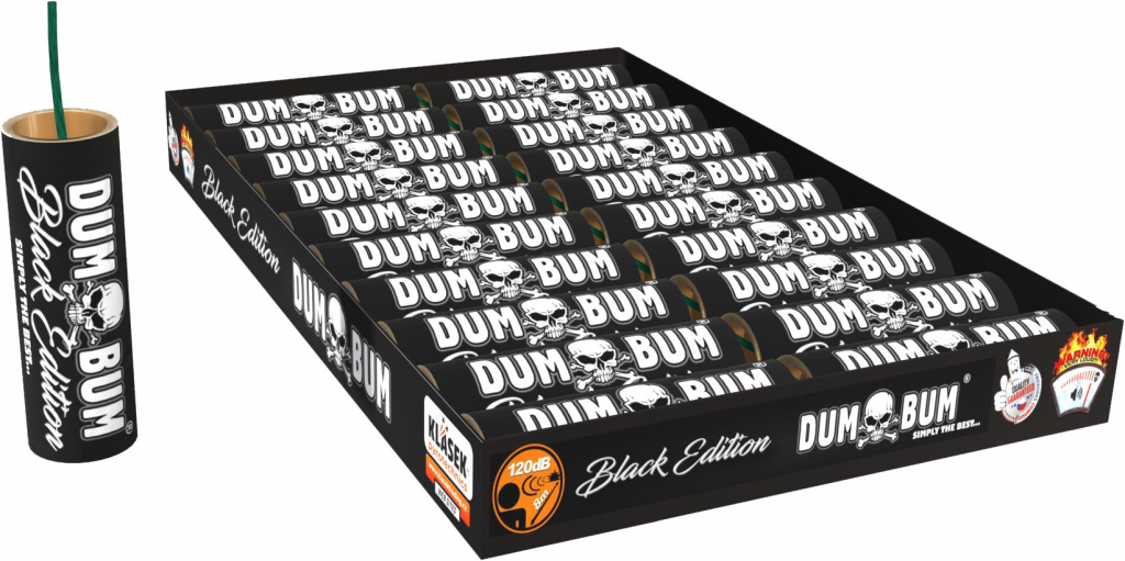 Petardy Dum Bum Black Edition 20 ks