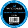 SS316L Superfine MTL Fused Clapton - odporový drát 30GA*2 + 38GA - Vandy Vape (3m) SS316L Superfine MTL Fused Clapton - odporový drát 30GA*2 + 38GA - Vandy Vape (3m)
