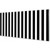 Nástenný panel Geometrické zebra pruhy 100x50 cm Nástenný panel Geometrické zebra pruhy 100x50 cm