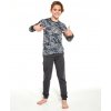 Chlapčenské pyžamo Cornette Kids Boy Air Force Grafitová Chlapčenské pyžamo Cornette Kids Boy Air Force Grafitová