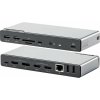 Alogic 14-in-1 USB-C PD DV4 Quad Display Docking Station Space Gray DUCDV4