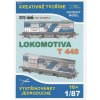Papierový model - Dieselová lokomotíva T 448 Papierový model - Dieselová lokomotíva T 448