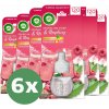 Air Wick Ružové šampanské a malina Náplň do elektrického osviežovača vzduchu 6x19ml Air Wick Air Wick Ružové šampanské a malina Náplň do elektrického osviežovača vzduchu 6x19ml Air Wick